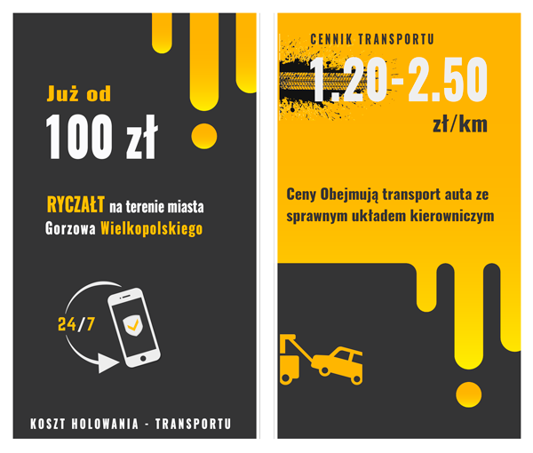 cennik pomoc drogowa gorzów